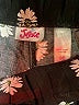 Justice 100% Rayon Floral Black Casual Pants Size 8 - photo 3