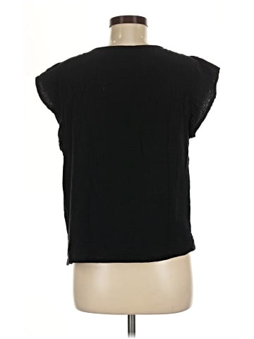 Three Dots Short Sleeve Top (view 2)