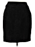 Kate Hill 100% Leather Solid Black Leather Skirt Size 12 (petite) - photo 1