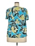 Style&Co Blue Short Sleeve Blouse Size 2X - photo 2
