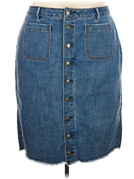 C Established 1946 Denim Skirt