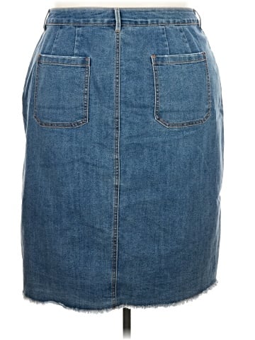 C established 1946 Denim Skirt (view 2)