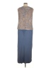 Alex Evenings 100% Polyester Blue Casual Dress Size 16 - photo 2