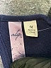 Alya Solid Blue Jumpsuit Size M - photo 4