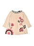 Tea 100% Cotton Tan Dress Size 6-12 mo - photo 1
