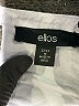 Ellos Silver 3/4 Sleeve Button-Down Shirt Size 22 - photo 7