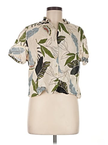 Tahari Short Sleeve Blouse (view 1)