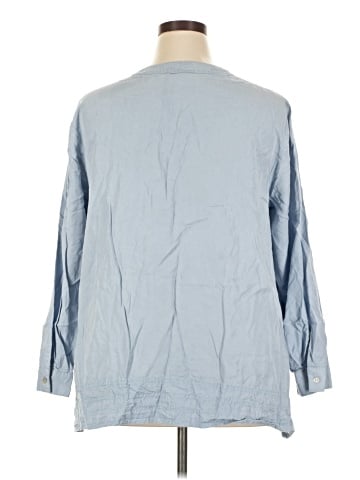 J.Jill 3/4 Sleeve Button-Down Shirt (view 2)