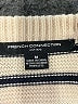 French Connection 100% Cotton Stripes Ivory Pullover Sweater Size M - photo 7