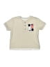 Tommy Hilfiger Ivory Short Sleeve Henley 9-12 MO / 12 MO - photo 1