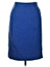 Patrick Collection 100% Silk Blue Silk Skirt Size 14 - photo 1