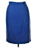 Patrick Collection 100% Silk Blue Silk Skirt Size 14 - photo 2