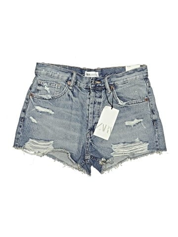 Zara Denim Shorts (view 1)