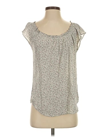 LC Lauren Conrad Short Sleeve Blouse (view 1)