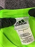 Adidas 100% Polyester Green Active T-Shirt Size 7 - photo 3