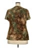 Alfani Brown Short Sleeve Top Size 2X - photo 2
