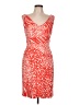 Ann Taylor Print Red Cocktail Dress Size 12 - photo 1