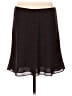 Old Navy 100% Polyester Solid Black Casual Skirt Size M - photo 2