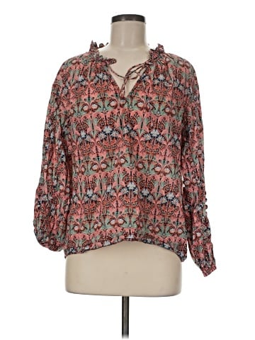 Liberty Art Fabrics for J.Crew 3/4 Sleeve Blouse (view 1)