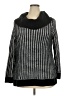 Calvin Klein Houndstooth Black Pullover Sweater Size 2X - photo 1