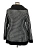 Calvin Klein Houndstooth Black Pullover Sweater Size 2X - photo 2