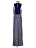 Elevenses 100% Rayon Blue Jumpsuit Size 4 - photo 1