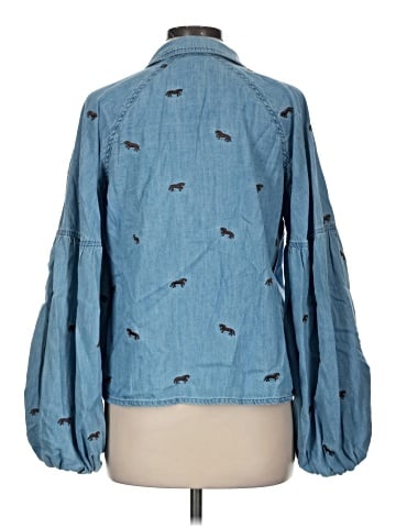 Avec Les Filles Long Sleeve Blouse (view 2)
