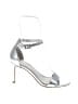 Worthington Silver Sandals Size 7 1/2 - photo 1