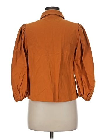 Forever 21 3/4 Sleeve Button-Down Shirt (view 2)