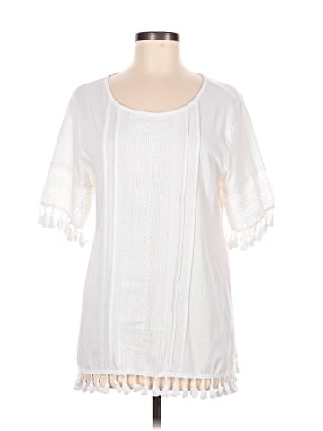 Charter Club Short Sleeve Blouse (view 1)