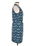 Tart Argyle Blue Cocktail Dress Size L - photo 4