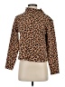 Ann Taylor Animal Print Brown Turtleneck Sweater Size XS - photo 1