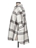 Ann Taylor LOFT 100% Cotton Plaid Silver 3/4 Sleeve Button-Down Shirt Size L - photo 5