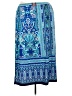 Avenue Paisley Blue Casual Skirt Size 26 - 28 Plus - photo 2