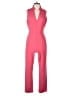 Black Halo Solid Pink Jumpsuit Size 8 - photo 1