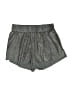 Georgie 100% Polyester Metallic Gray Shorts Size S - photo 1