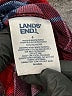 Lands' End 100% Polyester Plaid Red Dress Size 6 - photo 4