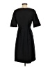 J.Crew 100% Polyester Solid Black Casual Dress Size 2 - photo 2