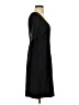 J.Crew 100% Polyester Solid Black Casual Dress Size 2 - photo 4
