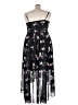 City Chic 100% Polyester Floral Black Casual Dress Size 18 Plus (M) - photo 2