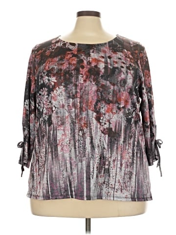 Cj Banks 3/4 Sleeve Blouse (view 1)