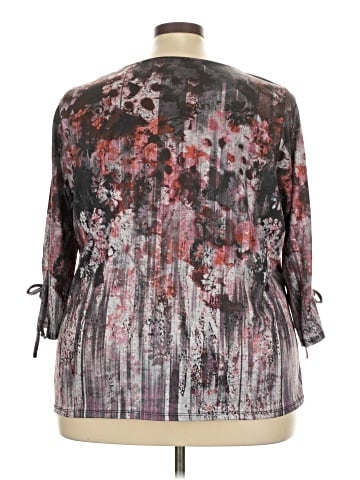 Cj Banks 3/4 Sleeve Blouse (view 2)