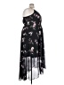 City Chic 100% Polyester Floral Black Casual Dress Size 18 Plus (M) - photo 4