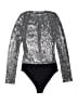 Charlotte Russe Silver Bodysuit Size XS - photo 2