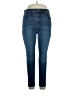 J.Crew Solid Blue Jeans Size 34 waist - photo 1