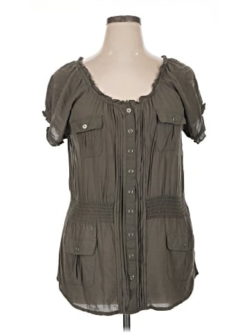 Lane Bryant Short Sleeve Blouse (view 1)