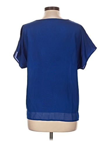 DKNY Short Sleeve Blouse (view 2)