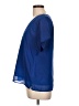 DKNY 100% Polyester Blue Short Sleeve Blouse Size L - photo 5