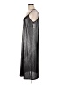 Lumiere Metallic Silver Casual Dress Size M - photo 5