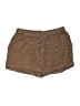Love Tree 100% Tencel Solid Brown Khaki Shorts Size L - photo 1